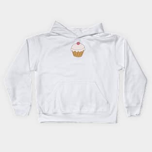 Single cake. Kids Hoodie